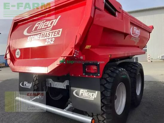 Volquet - Fliegl - stone master 252 profi tandem