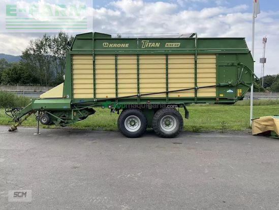 Remolqu agrícola - Krone - krone ladewagen titan r 48/gd