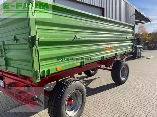 Remolqu agrícola -  - 8 to 3 seitenkipper 4 radbremse