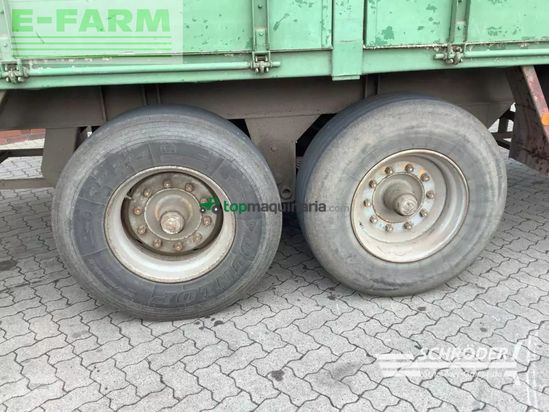 Remolqu agrícola -  - ackermann-frühauf 22t plattformwagen