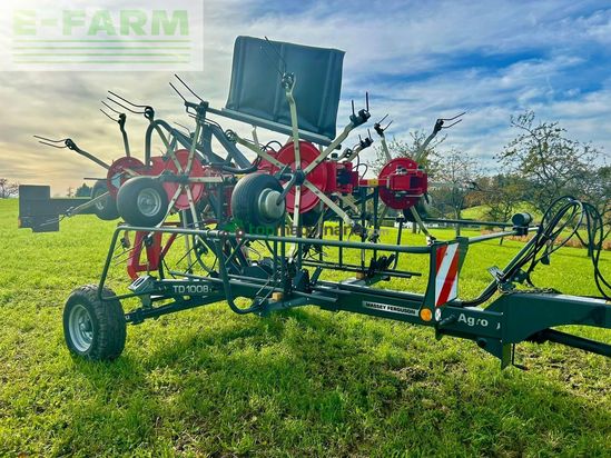 Henificador - Massey Ferguson - td 1008 trc