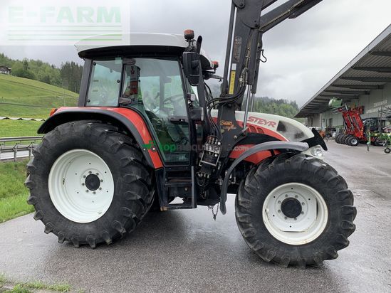 Tractor agrícola - Steyr - 9105 mt + hauer fl