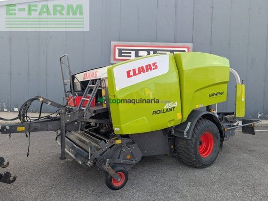 Empacadora gigant - Claas - rollant 454 rc uniwrap