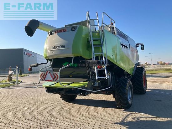 Cosechadora de Cereal - Claas - lexion 600 + v1050
