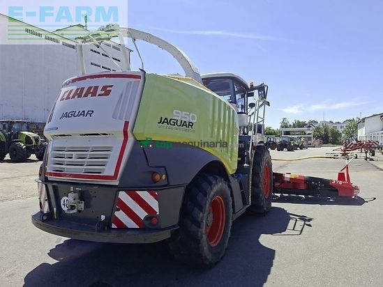 Cosechadora de Cereal - Claas - jaguar 950 kemper 375+ pu 300