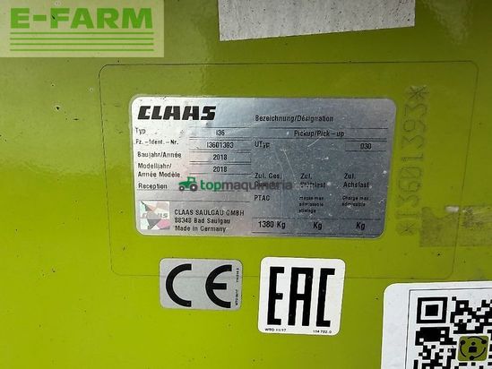 Cabezal - Claas - pu 300 profi