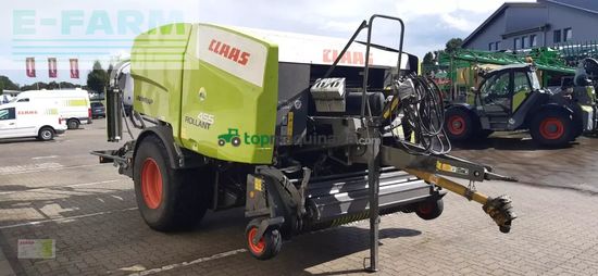 Empacadora gigant - Claas - rollant 455 rc uniwrap