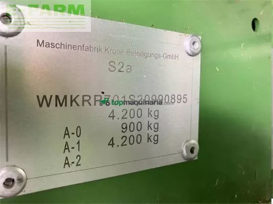 Empacadora gigant - Krone - comprima v 180