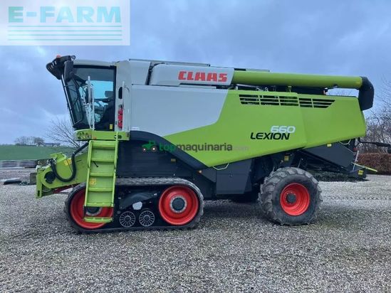 Cosechadora de Cereal - Claas - lexion 660 tt