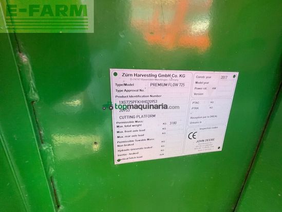 Cabezal - Zurn - premium flow 725 pf 7,6m