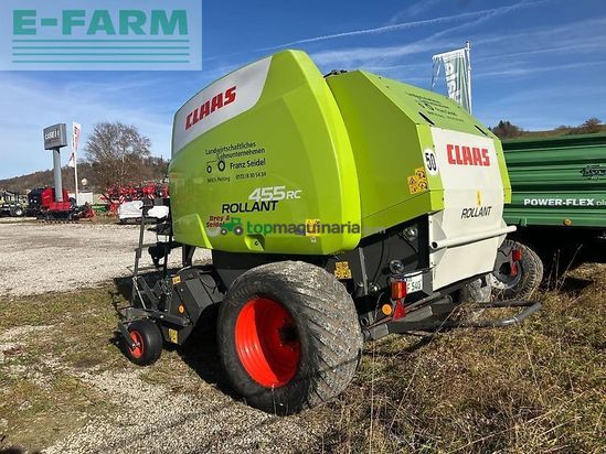 Empacadora gigant - Claas - rollant 455 rc
