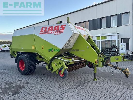 Empacadora gigant - Claas - quadrant 2200 rc