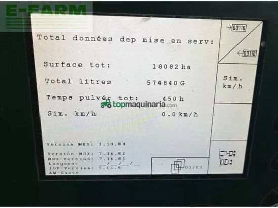 Atomizador - Amazone - ux 3200