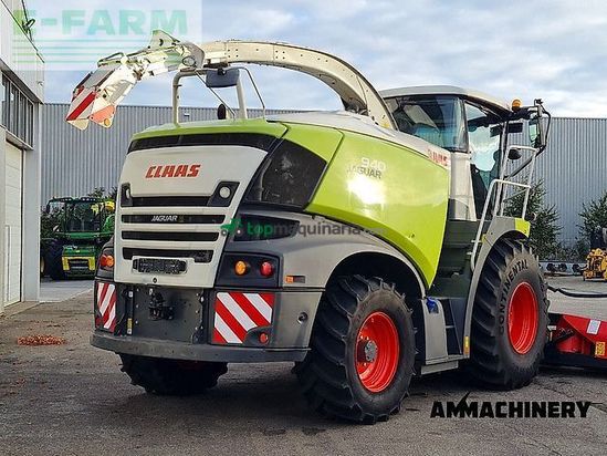 Cosechadora de Cereal - Claas - jaguar 940 498 including kemper 360 plus