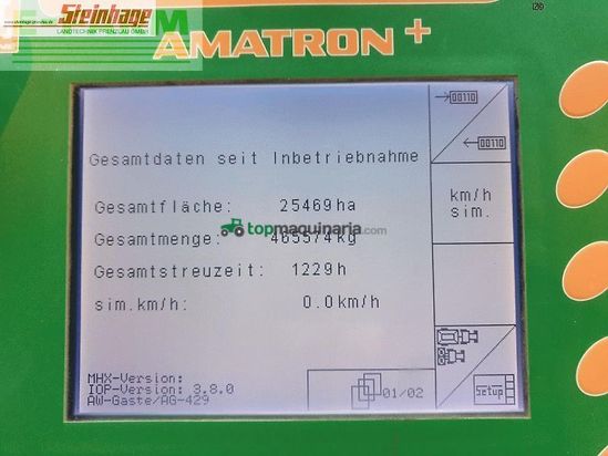 Esparcidor - Amazone - za-m ultra 3000