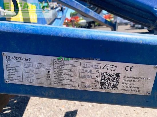 Grada de disco - Kockerling - rebell classic t 800 / bj.2018 / 8 m