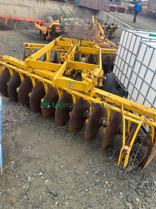 Grada de disco arrastrada Tractomotor de 22 discos