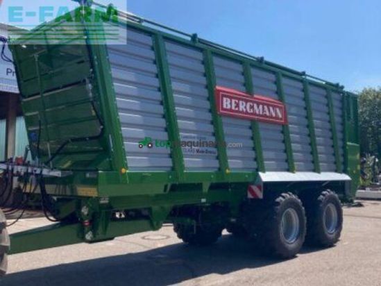 Remolqu agrícola - Bergmann - htw 45 mit laderaumabdeckung
