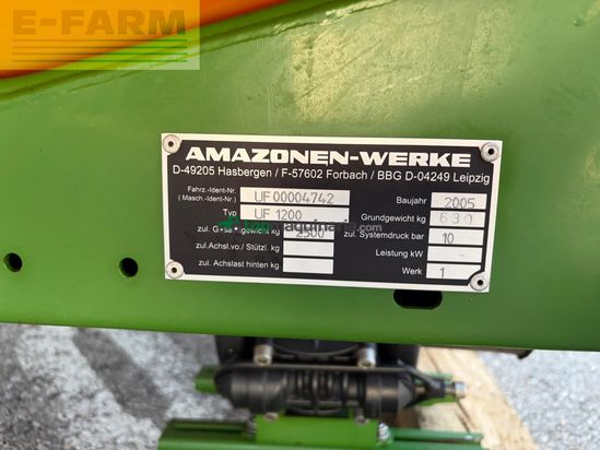 Atomizador - Amazone - uf 1200