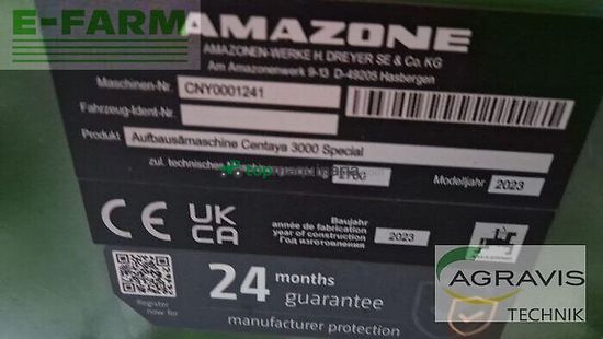 Sembradora - Amazone - centaya 3000 special