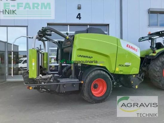 Empacadora gigant - Claas - rollant 454 rc uniwrap