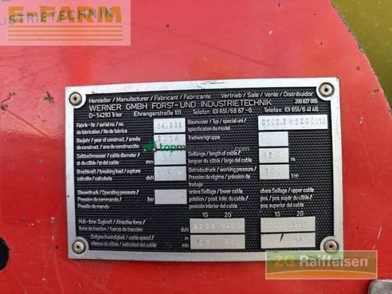 Tractor agrícola -  - werner wf trac 2460