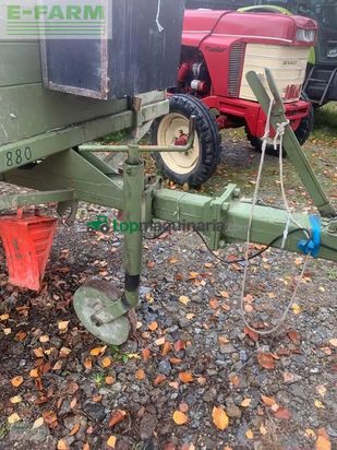 Remolqu agrícola - Krone - krone optimat65 einachs anhänger