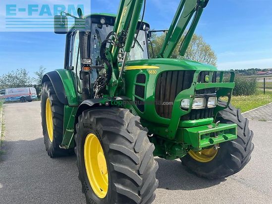 Tractor agrícola - John Deere - 6830 mit frontlader 683