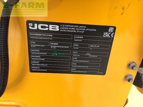 Minicargadora - JCB - 403 plus
