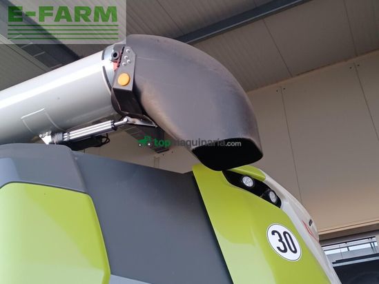 Cosechadora de Cereal - Claas - trion 750 montana + v 770 laserpilot