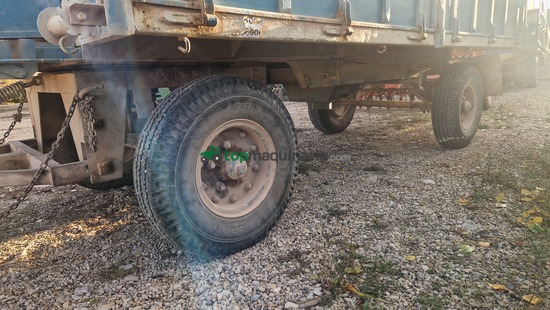 Remolqu agrícola - 2 ejes tipo galera