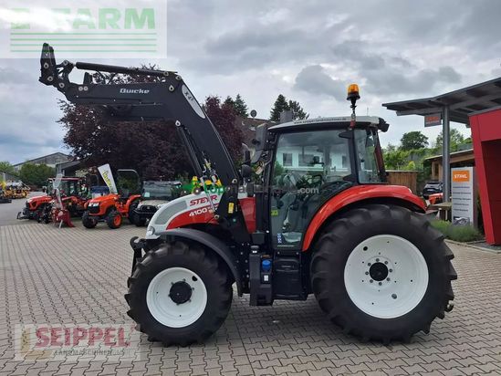 Tractor agrícola - Steyr - kompakt 4100 hilo druckluft