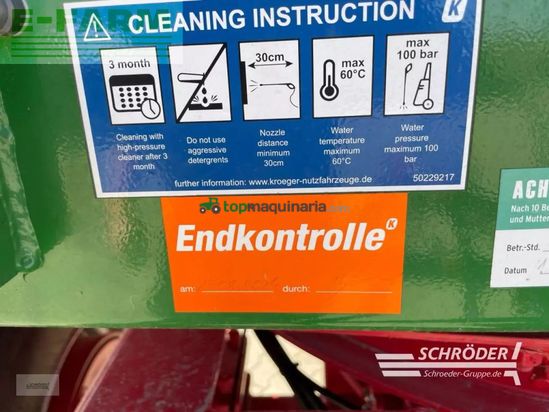 Remolqu agrícola - Kröger - hkd 302