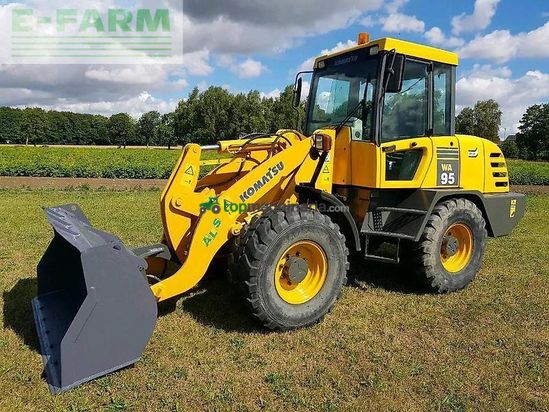 Minicargadora - Komatsu - wa-95/3. schaufel-palettengabel