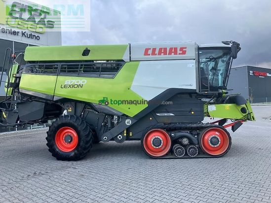 Cosechadora de Cereal - Claas - lexion 8700 terra trac
