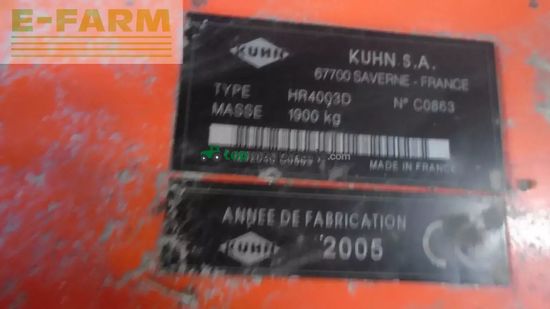 Combinado de siembra - Kuhn - hr 4003 & integra 4000