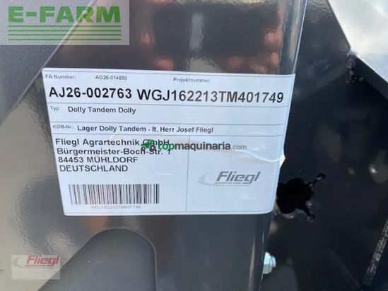 Remolqu agrícola - Fliegl - tandemdolly