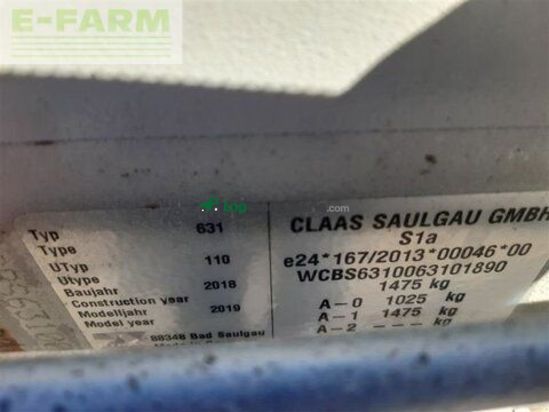 Henificador - Claas - wender volto 1300 t