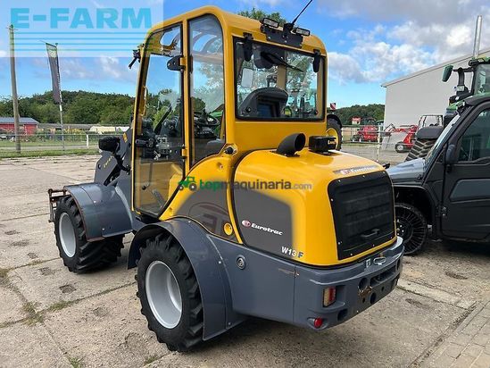 Minicargadora - Eurotrac - w13 f kabine stvzo breitreifen