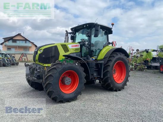 Tractor agrícola - Claas - axion 870 c-matic