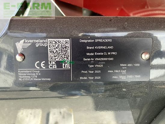 Esparcidor - Vicon - exacta cl w pro 1300