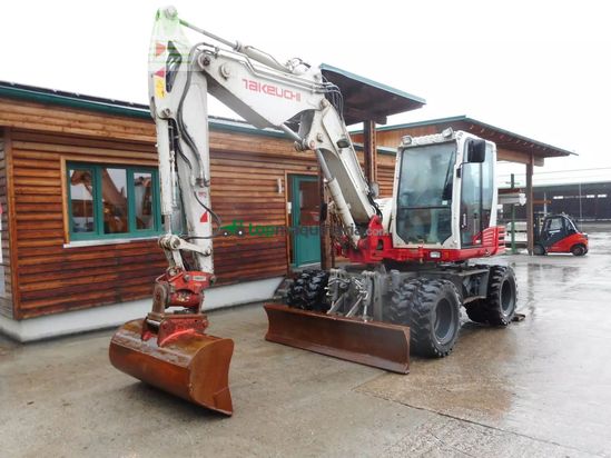 Excavadora - Takeuchi - tb295w mit vollausstattung u. 3 löffel ( zentra