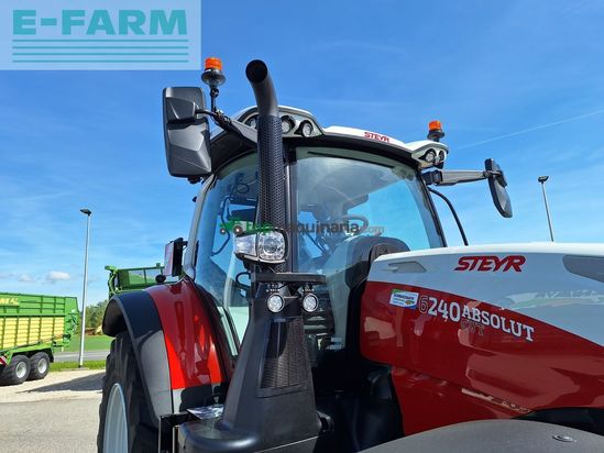 Tractor agrícola - Steyr - 6240 absolut cvt CVT