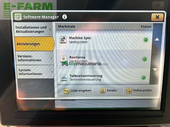 Tractor agrícola - John Deere - 8r370