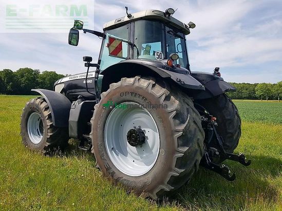 Tractor agrícola -  - traktor mf 8480 / neuer triebsatz, frontzapfwelle