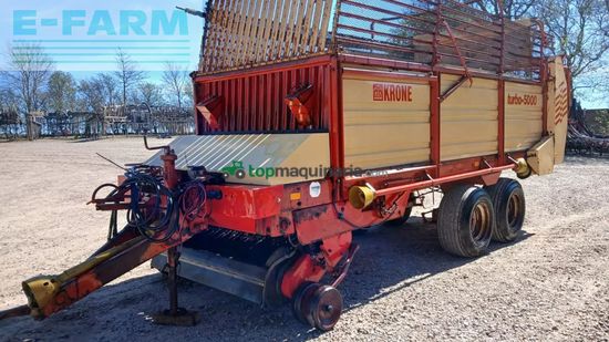 Remolqu agrícola - Krone - turbo 5000