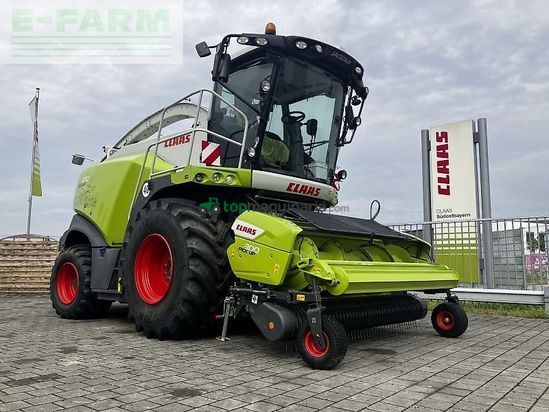 Cosechadora de Cereal - Claas - jaguar 870 + pick up 300