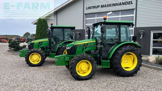 Tractor agrícola - John Deere - 5075e med aircondition og vendegear
