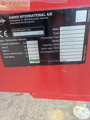 Atomizador - Hardi - commander twin air 4500