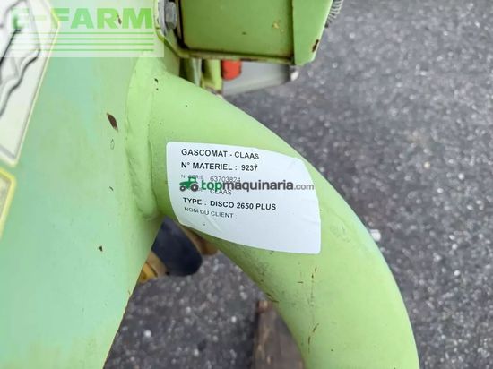 Cortacésped manual - Claas - disco 2650+